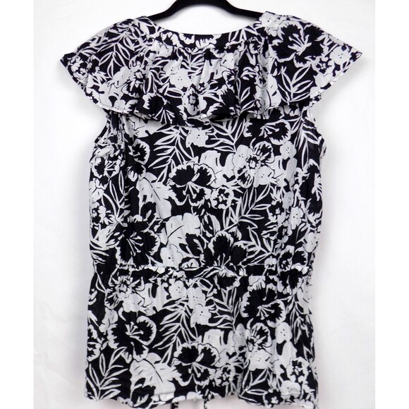 Emma James Boho Ruffle Peplum Extra Large Chic Cottage Coast (BUNDLE PRICE $6) - Picture 2 of 5